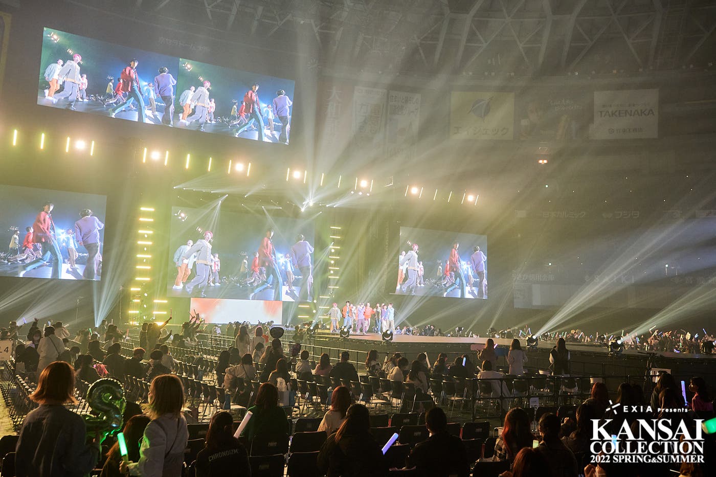 「EXIA Presents KANSAI COLLECTION 2022 SPRING&SUMMER」の様子
