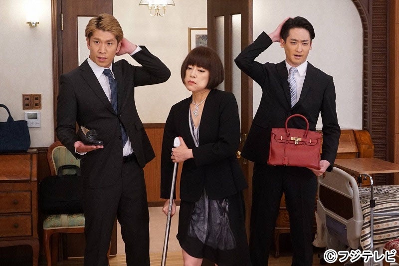 （左から）徳田浩至、楠見薫、杉浦大毅（画像提供：フジテレビ）