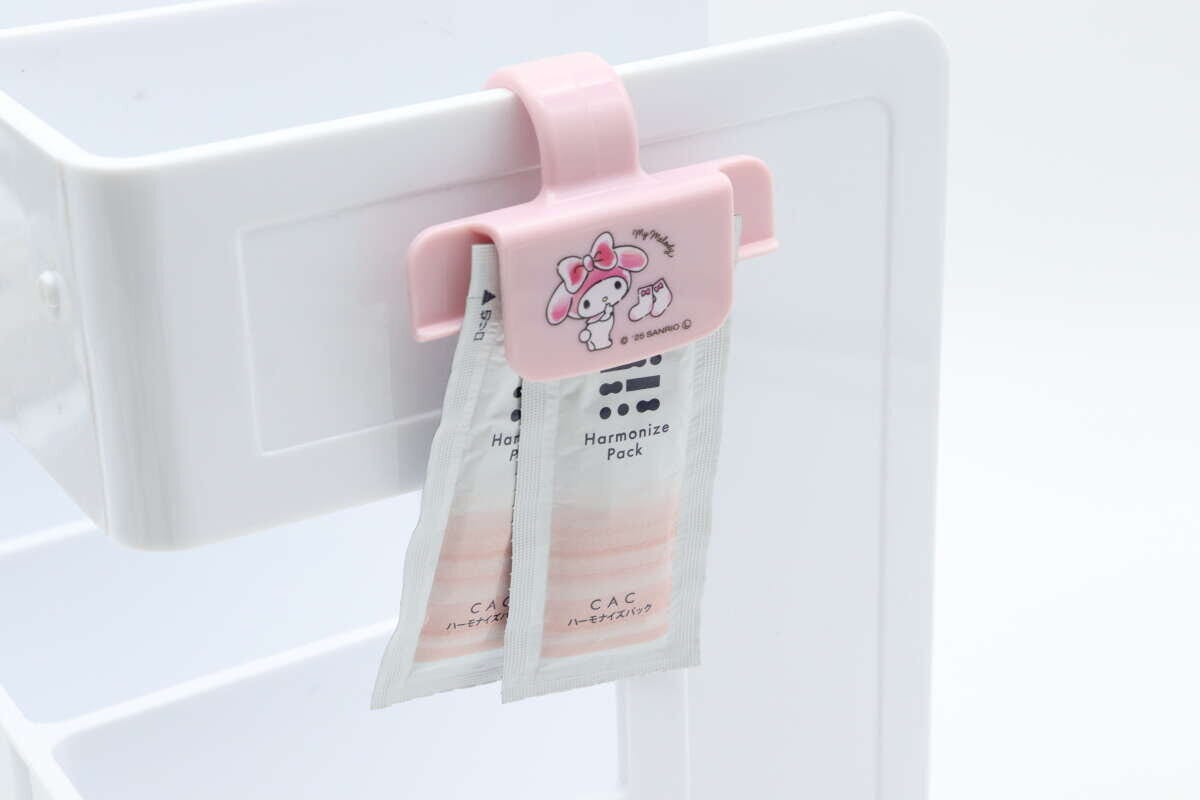 ダイソーのチューブホルダーワイドM／Mハッピーライフでパウチを浮かす