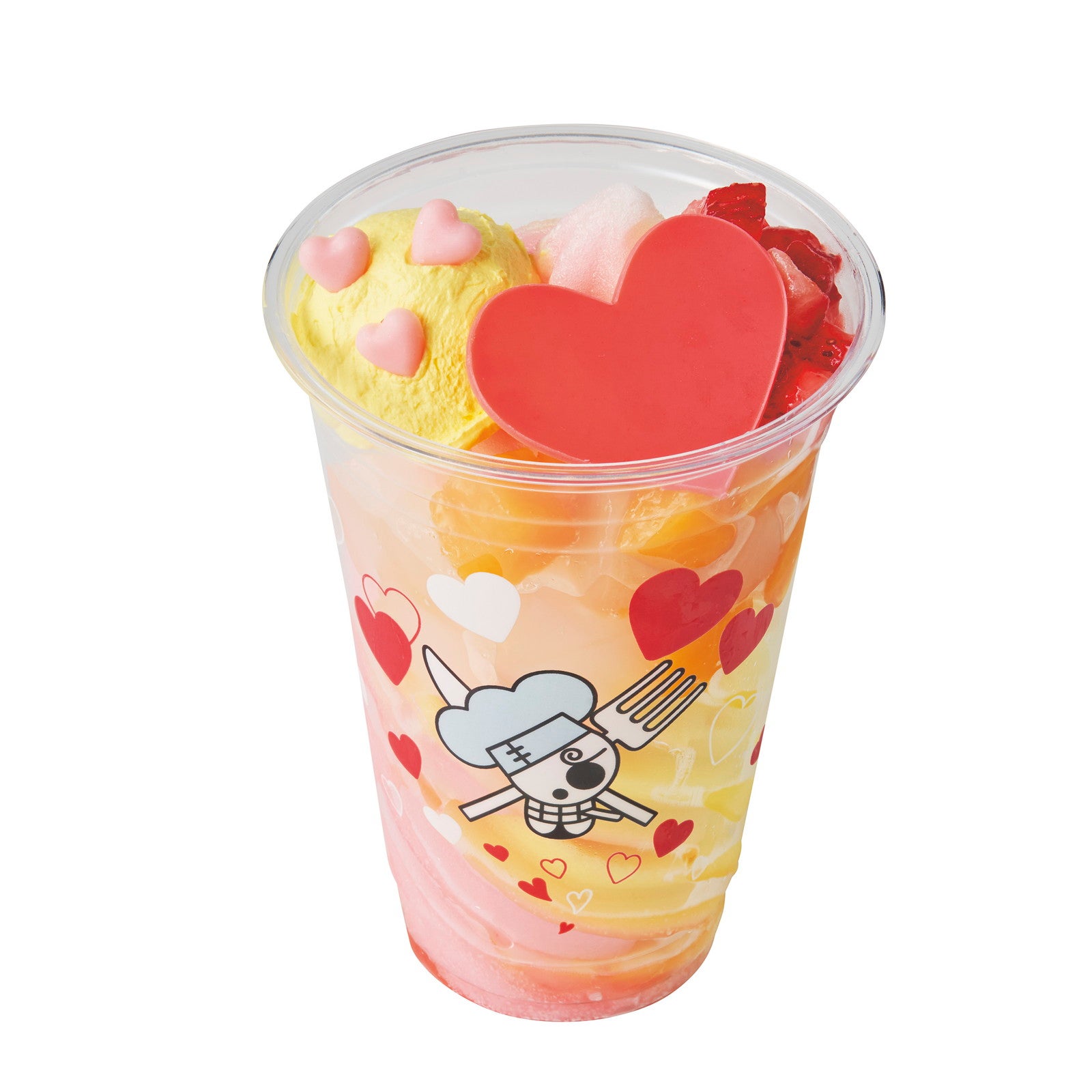 サンジのメロリン◇（◇＝はハートマーク）フローズン・スムージー～ピーチ＆レモン～／画像提供：ユニバーサル･スタジオ･ジャパン