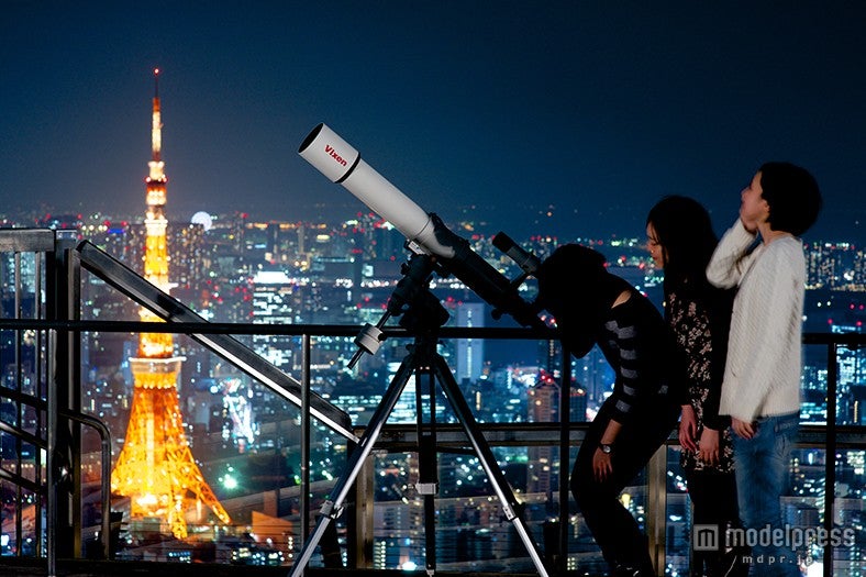 「星空観察会」イメージ／画像提供：森ビル