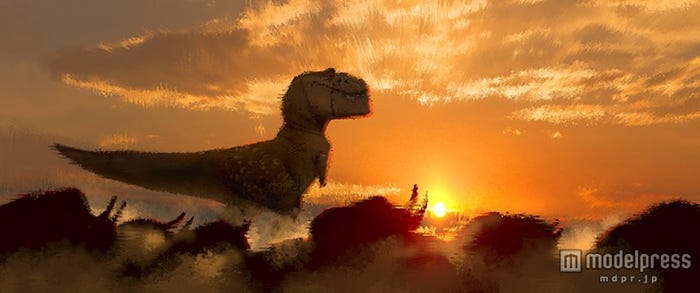 シャロン・キャラハン 《カラースクリプト》『アーロと少年』(2015年) デジタルペインティング(C)Disney/Pixar