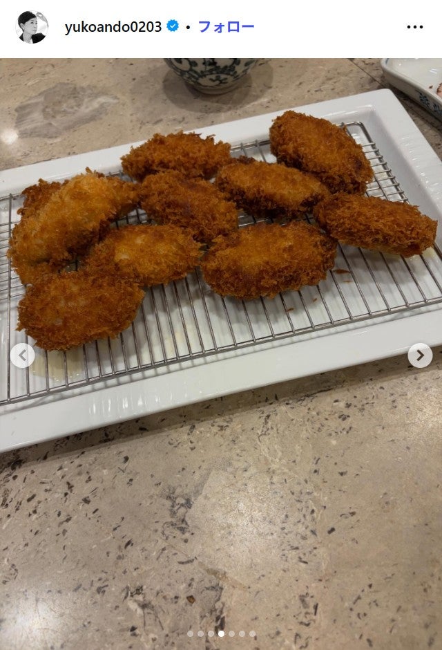 安藤優子Instagramより