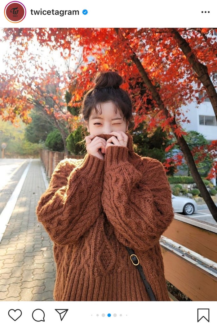 Twiceダヒョン 秋らしさ満載の彼女感ショットで世界中のファン魅了 モデルプレス Twiceダヒョン 秋らしさ満載の彼女感ショットで世界中のファン魅了 モデルプレス