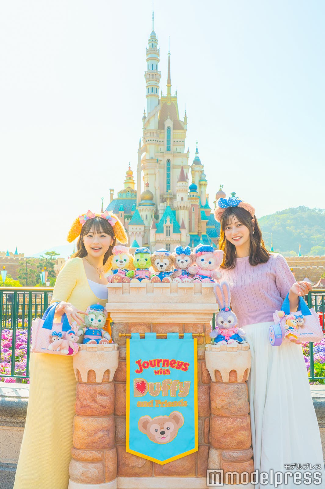 キャッスル・フロントのぬいぐるみフォトスポット(C)モデルプレス