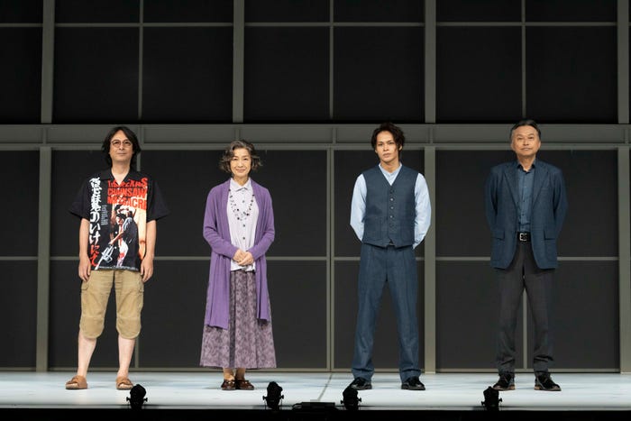 河原雅彦氏、高橋惠子、上田竜也、相島一之(提供写真)