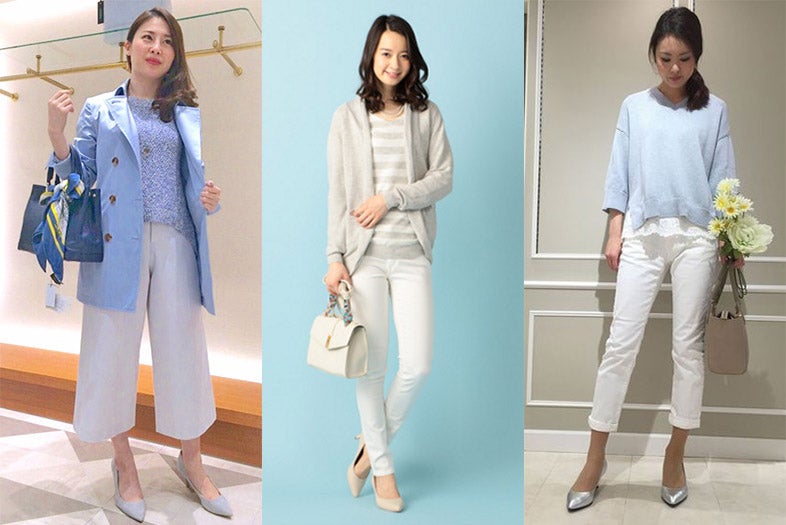 春の大人コーデは「白パンツ」がなきゃ始まらない！