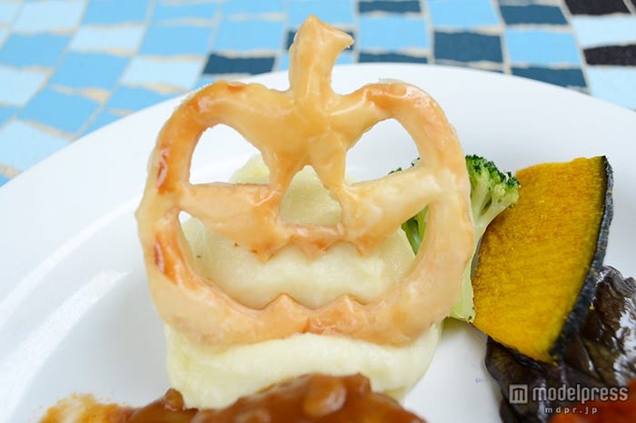 パンプキンを模ったパイ