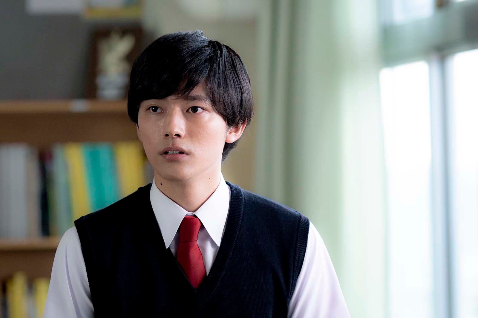 櫻井海音／「夕暮れに、手をつなぐ」第1話より（C）TBS