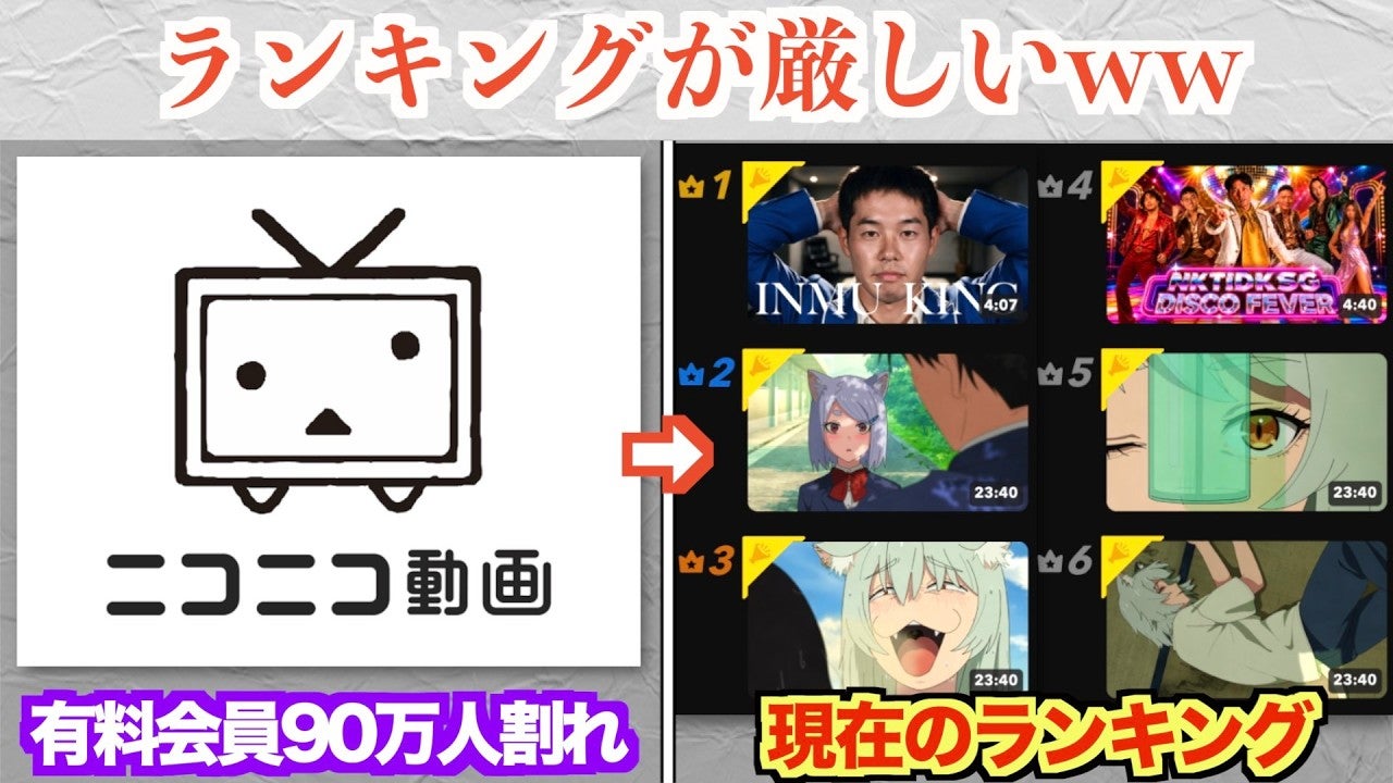 ニコニコ動画がYouTubeに対抗？