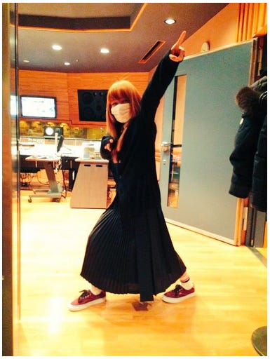 ランニングマンを披露したaiko/aiko Twitterより