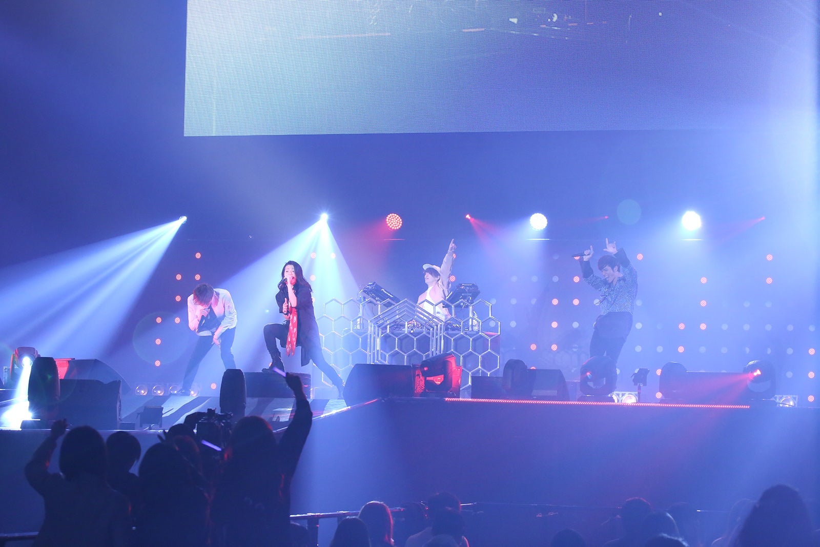 「TOKYO GIRLS MUSIC FES. 2017」でのライブの様子