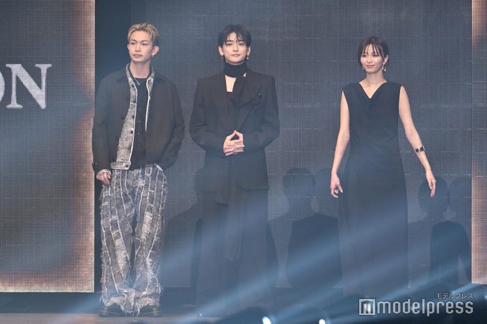 綱啓永、高橋文哉、岡崎紗絵(C)モデルプレス