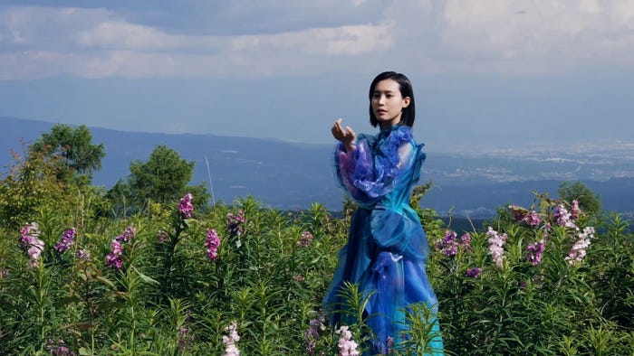 南沙良「Why Epson?自然環境への想い」篇メイキングより(提供写真)