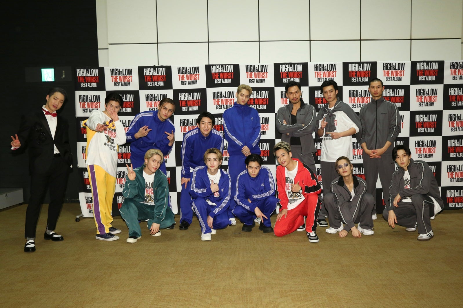 「HiGH＆LOW THE WORST X」キャスト（C）2022「HiGH&LOW THE WORST X」製作委員会（C）高橋ヒロシ／秋田書店）HI-AX