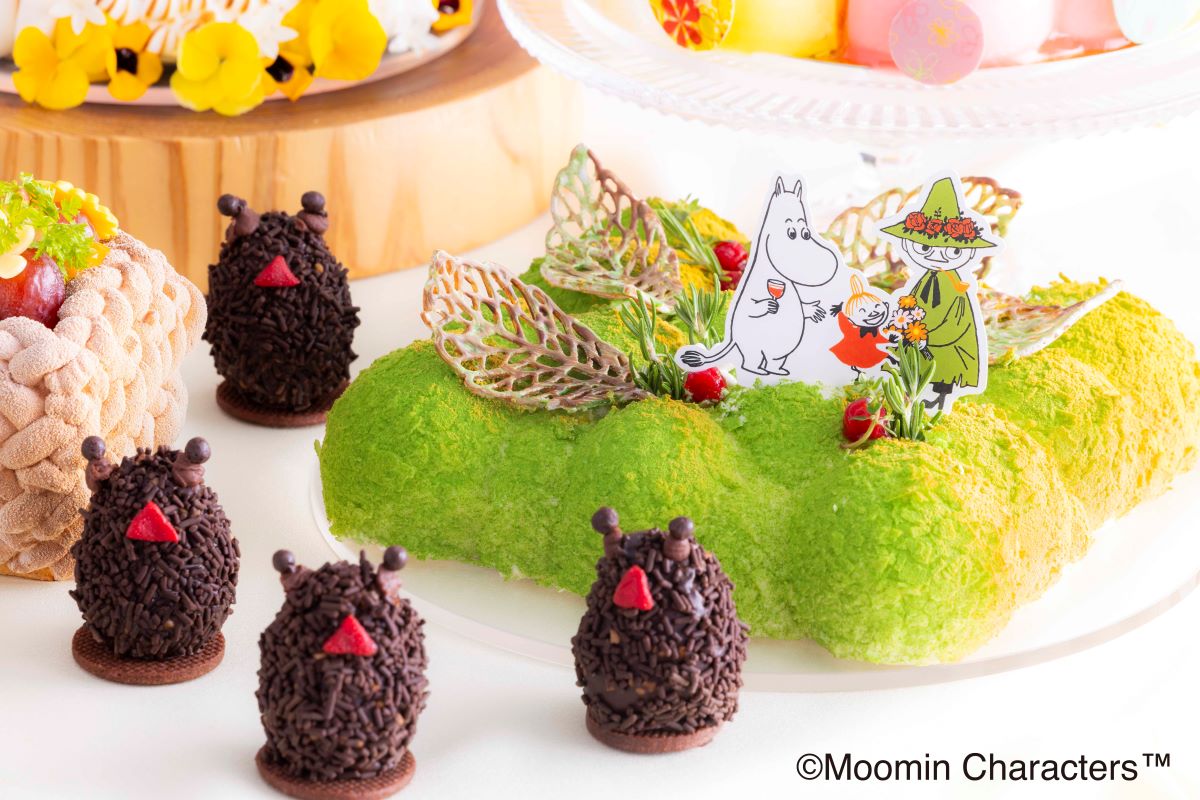 夕焼けに染まるムーミン谷／提供画像