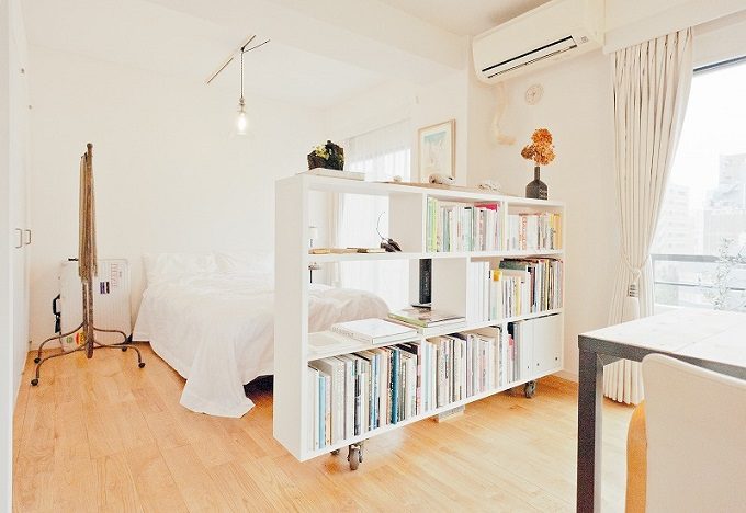 ワンルームの部屋を仕切りたい オシャレな間仕切りインテリアアイデア モデルプレス