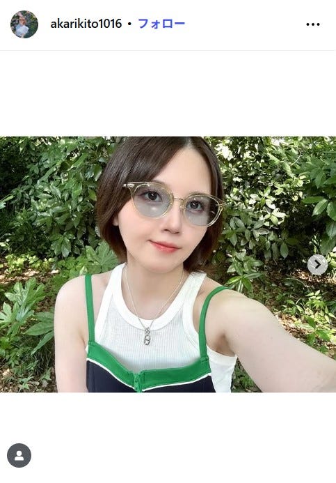 鬼頭明里公式Instagramより