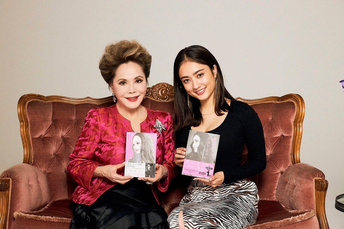 デヴィ夫人、谷まりあ／「ViVi」4月号（講談社、2月22日発売）