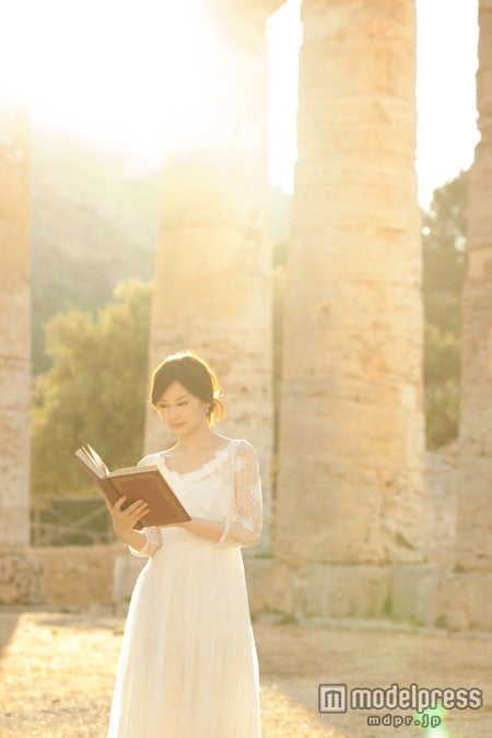 北川景子／「北川景子×地中海　女神たちを探して」（C）NHK