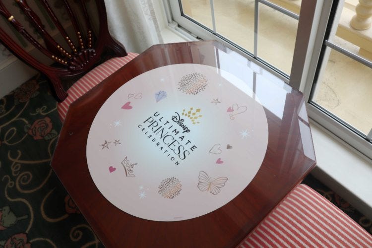 「ディズニー・アルティメット・プリンセス・セレブレーション」スペシャルルーム