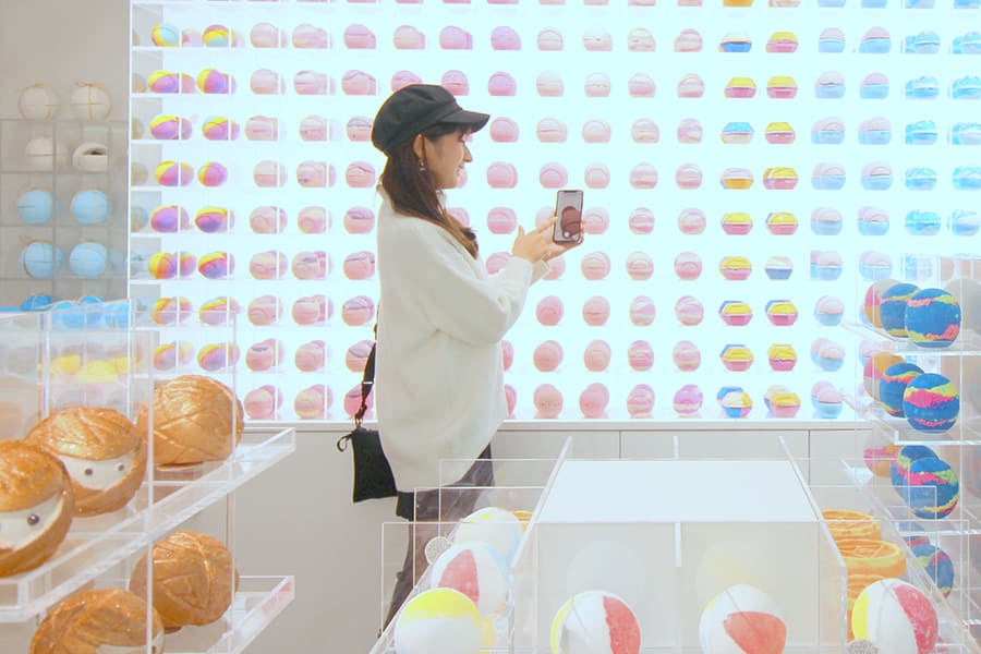 LUSH 原宿店　バスボム