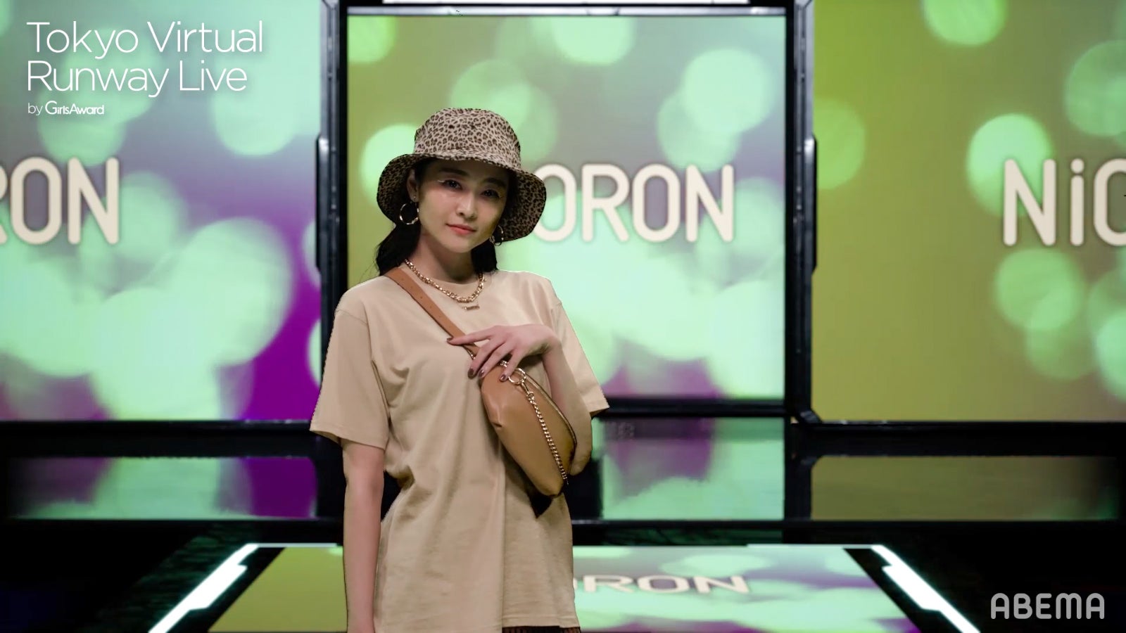 和田彩花（C）Tokyo Virtual Runway Live by GirlsAward （C）AbemaTV, Inc.