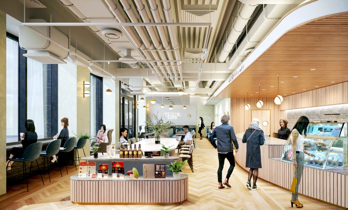 ゴディバカフェ日本橋／画像提供：ゴディバ ジャパン