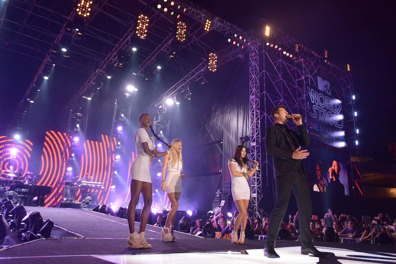 ライブ出演したロビン・シック／「MTV World Stage Live in Malaysia 2013」(C)MTV Asia/Lucas Lau