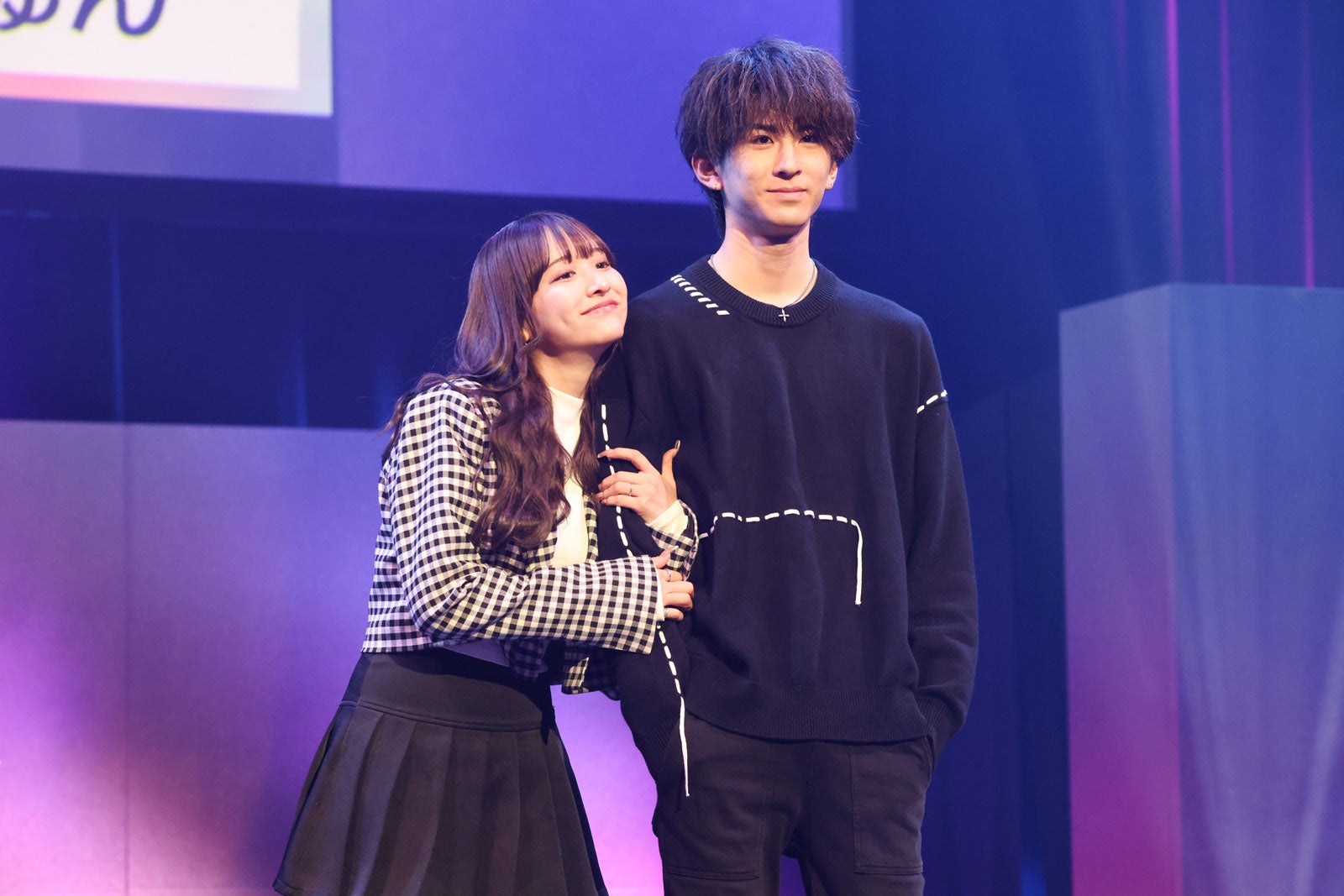 重川茉弥、まえだしゅん（C）AbemaTV, Inc.