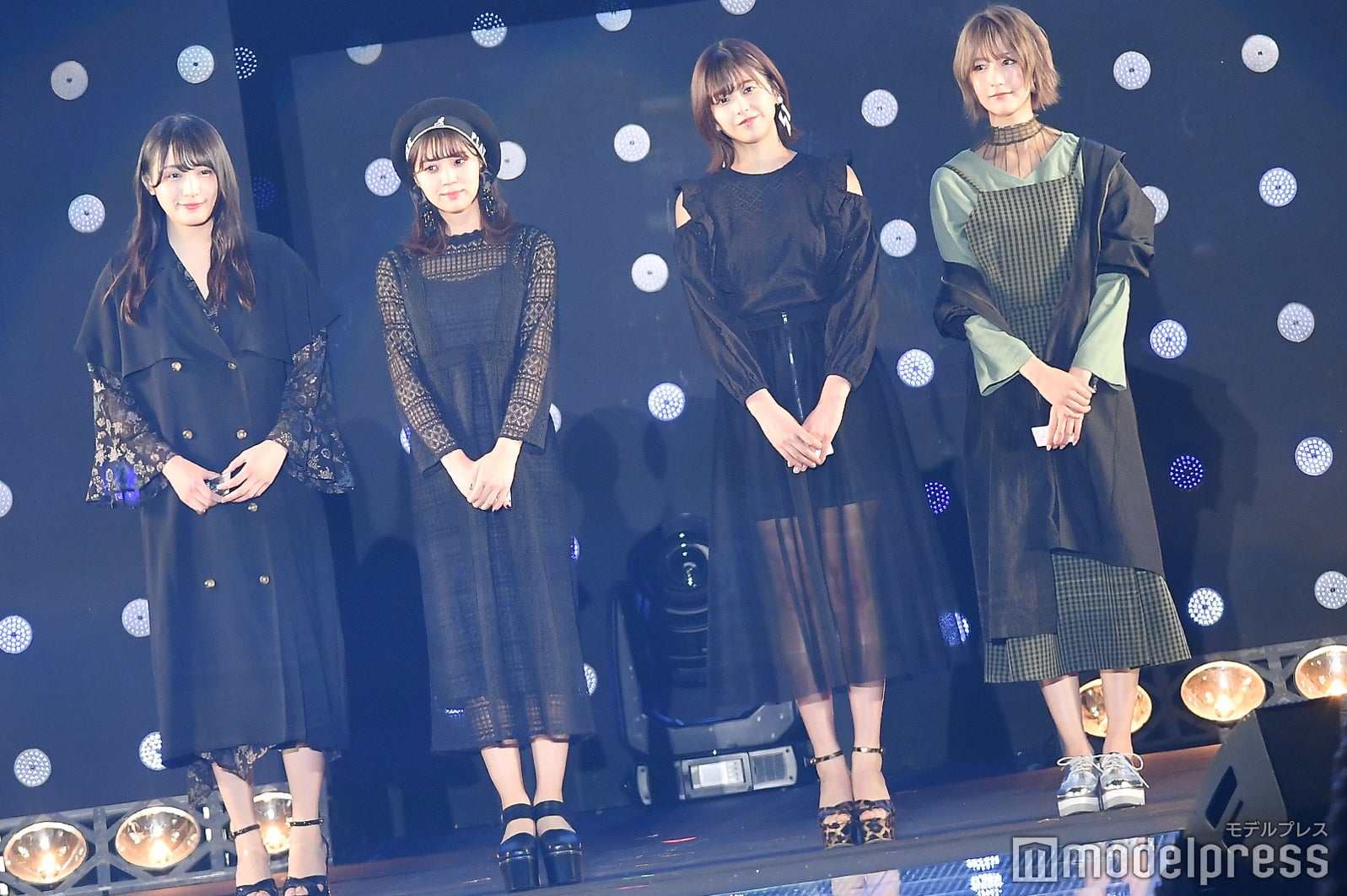 渡辺梨加、小林由依、渡邉理佐、土生瑞穂 （C）モデルプレス