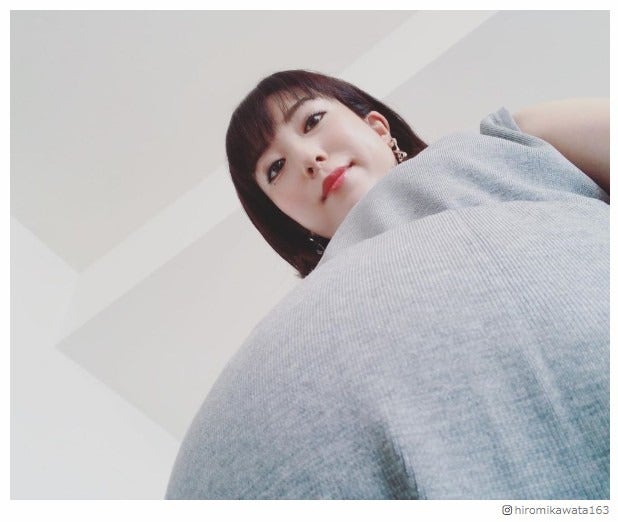 第1子妊娠の川田裕美アナ、大きなお腹披露「なかなかの迫力」