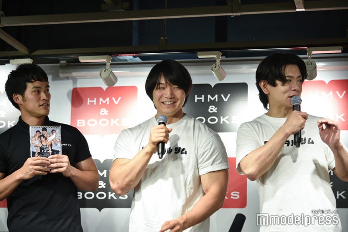 YUTARO、青木マッチョ、野田クリスタル(C)モデルプレス
