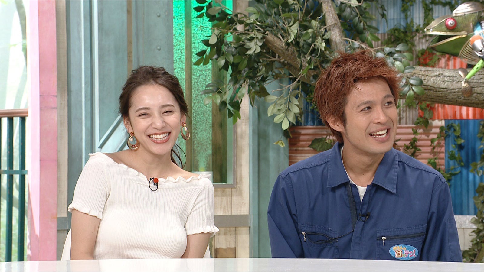 都丸紗也華、金丸慎太郎（C）日本テレビ