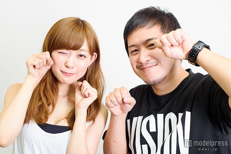 （左から）渡辺美優紀、一輝くん