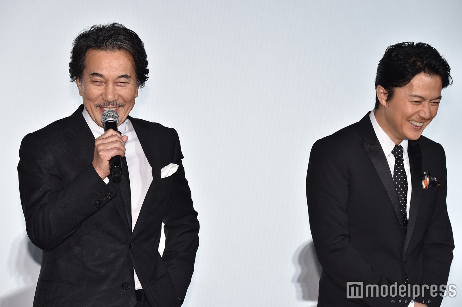 役所広司、福山雅治 （C）モデルプレス