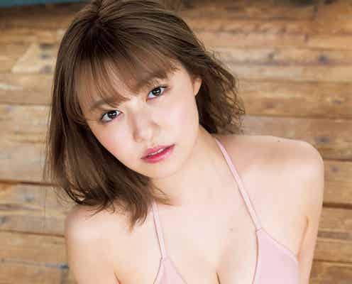 「今日好き」高橋かの、美バストで魅了 透明感溢れる水着姿に