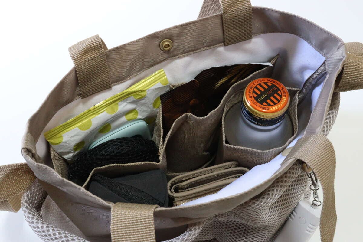 お散歩バッグ　使用例