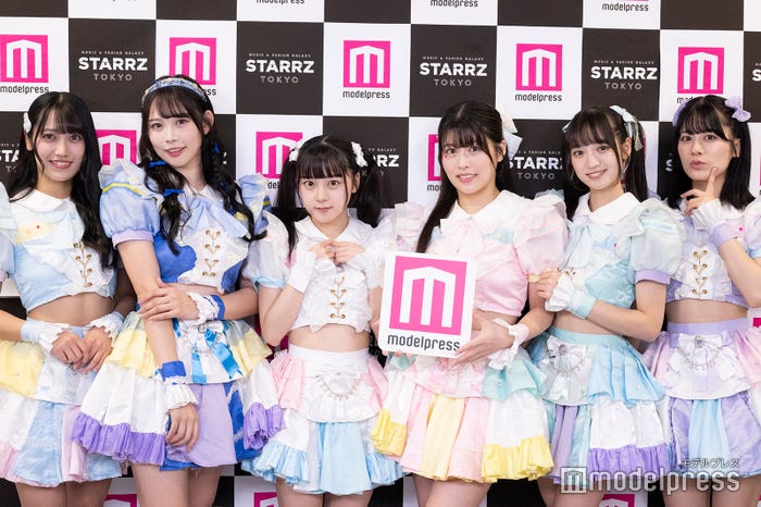 あまいものつめあわせ/(左から)西緒りり、篠見星奈、中川心、ちとせよしの、高橋桃子、三葉ゆあ(C)モデルプレス