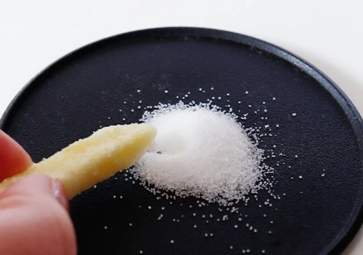 黒トリュフが混ざったトリュフ塩