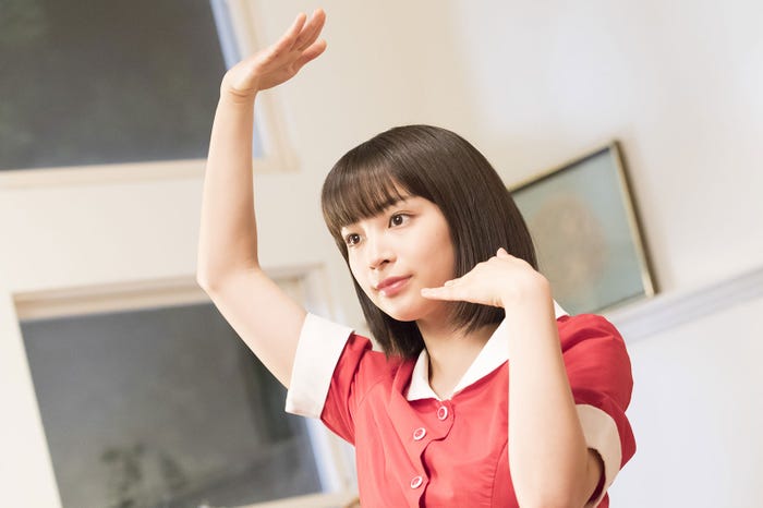 広瀬すず/メイキングより(提供写真)