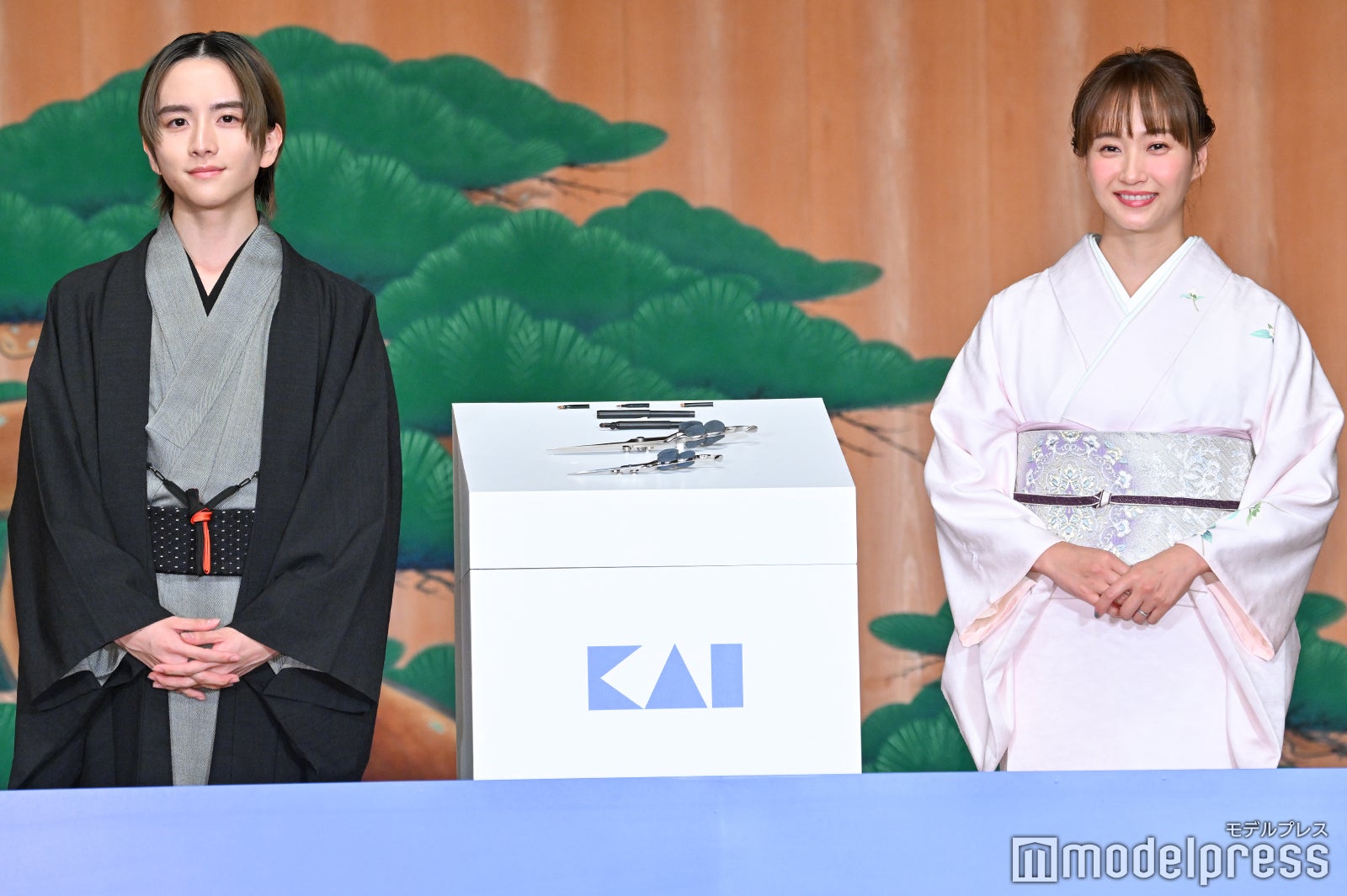 板垣李光人、藤本美貴 （C）モデルプレス