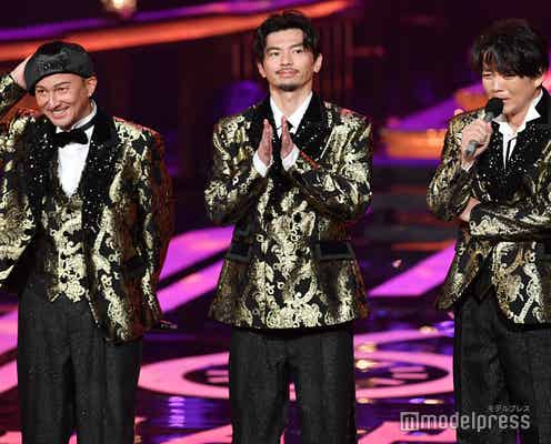 DA PUMP・KENZO、号泣でISSAに感謝「解散しそうな時期も…」アクロバティックなダンス&美声で魅了<第64回輝く!日本レコード大賞>