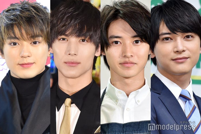 左から:新田真剣佑、中川大志、山崎賢人、吉沢亮(C)モデルプレス