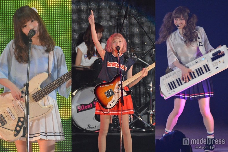 読モバンドSilent Siren、キュート＆パワフルなパフォーマンスで「GirlsAward」を盛り上げる