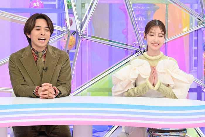 井ノ原快彦、柏木由紀(C)フジテレビ