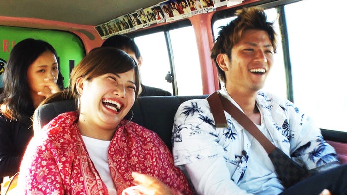 でっぱりん、じゅんき「あいのり:Asian Journey」シーズン2第15話より(C)フジテレビ