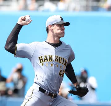 阪神 来日初登板のラグズデールは2回1失点 150キロ超えの直球で2三振奪う