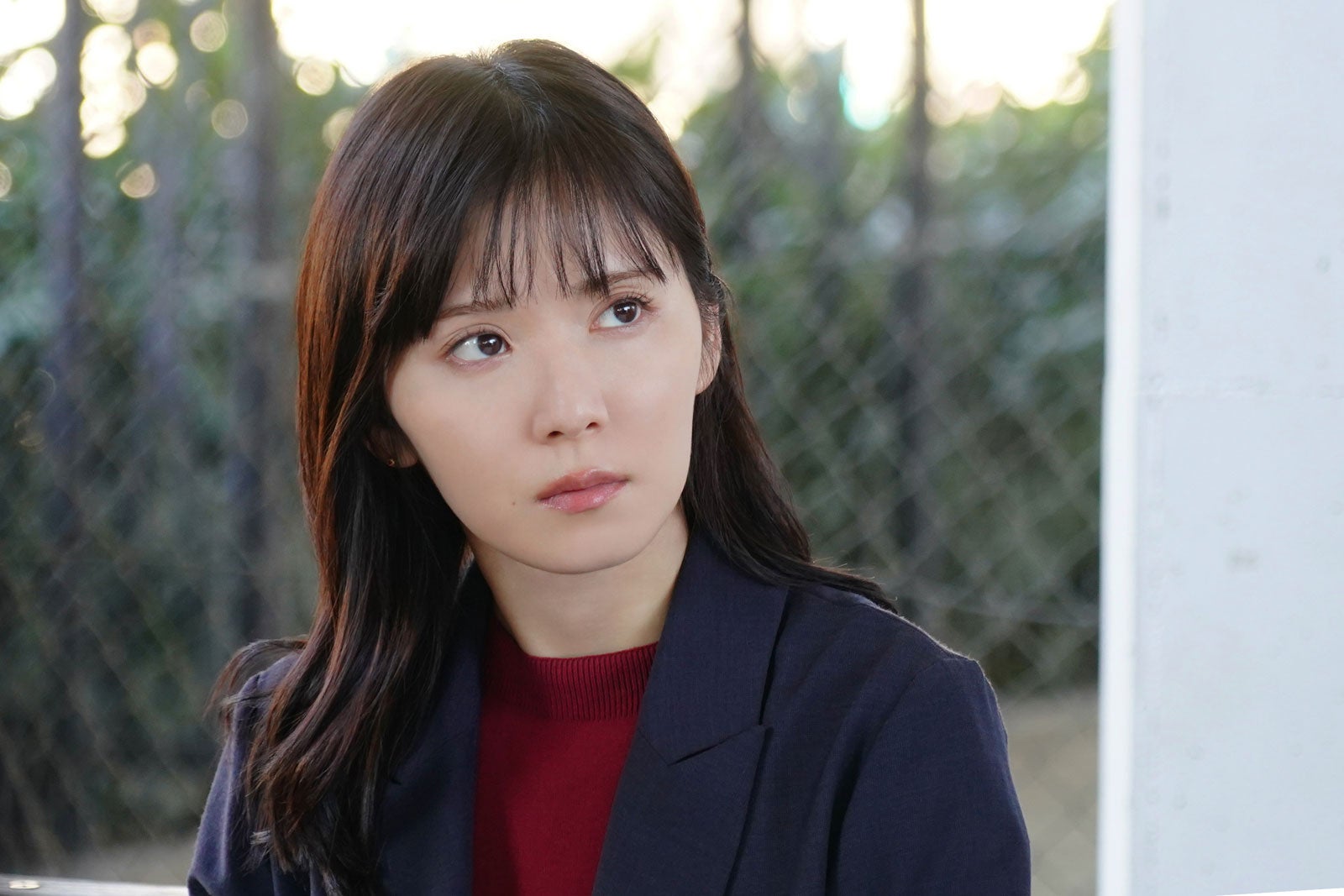 松岡茉優「最高の教師 1年後、私は生徒に■された」第8話より（C）日本テレビ