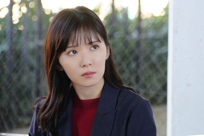 松岡茉優「最高の教師 1年後、私は生徒に■された」第8話より(C)日本テレビ